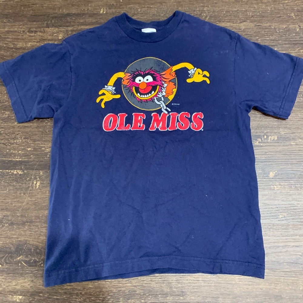 Blue ole miss Disney top size S